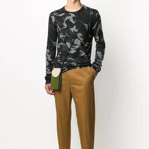 NWTs Zadig & Voltaire Kennedy Cashmere Camo Sweater size medium